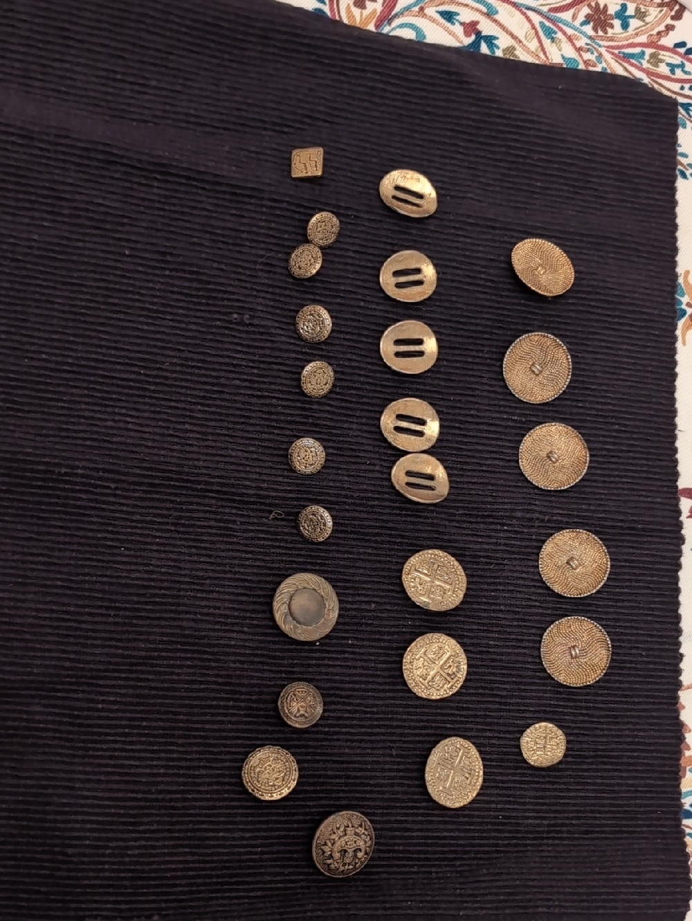Vintage Gold-tone Buttons